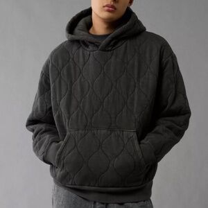 AE Heavyweight Quilted Hoodie NWT